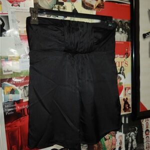 Banana Republic Black Pleated tube top